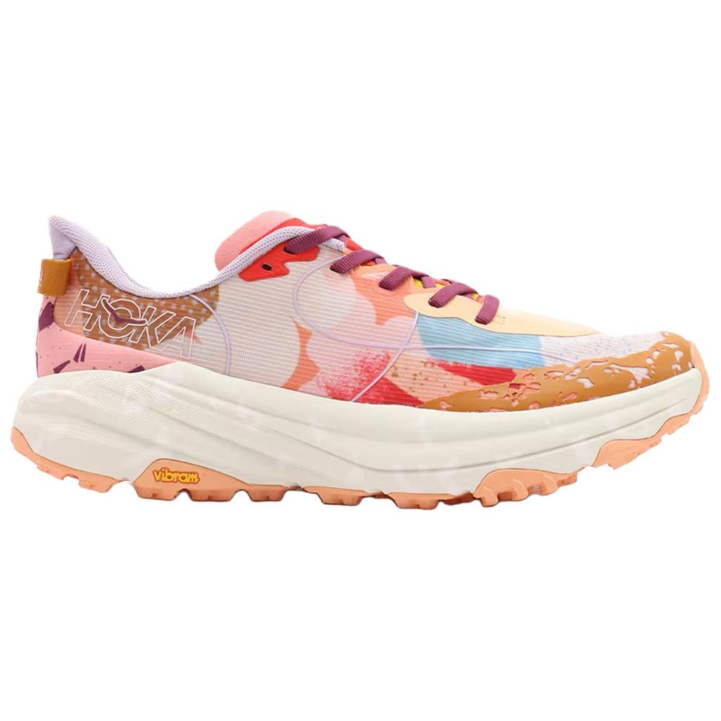 STUDIO PROBA x HOKA ONE ONE Speedgoat 6 Abrasion Resistant Low top Running Shoes Unisex Beige Orange 1174390-CMRN