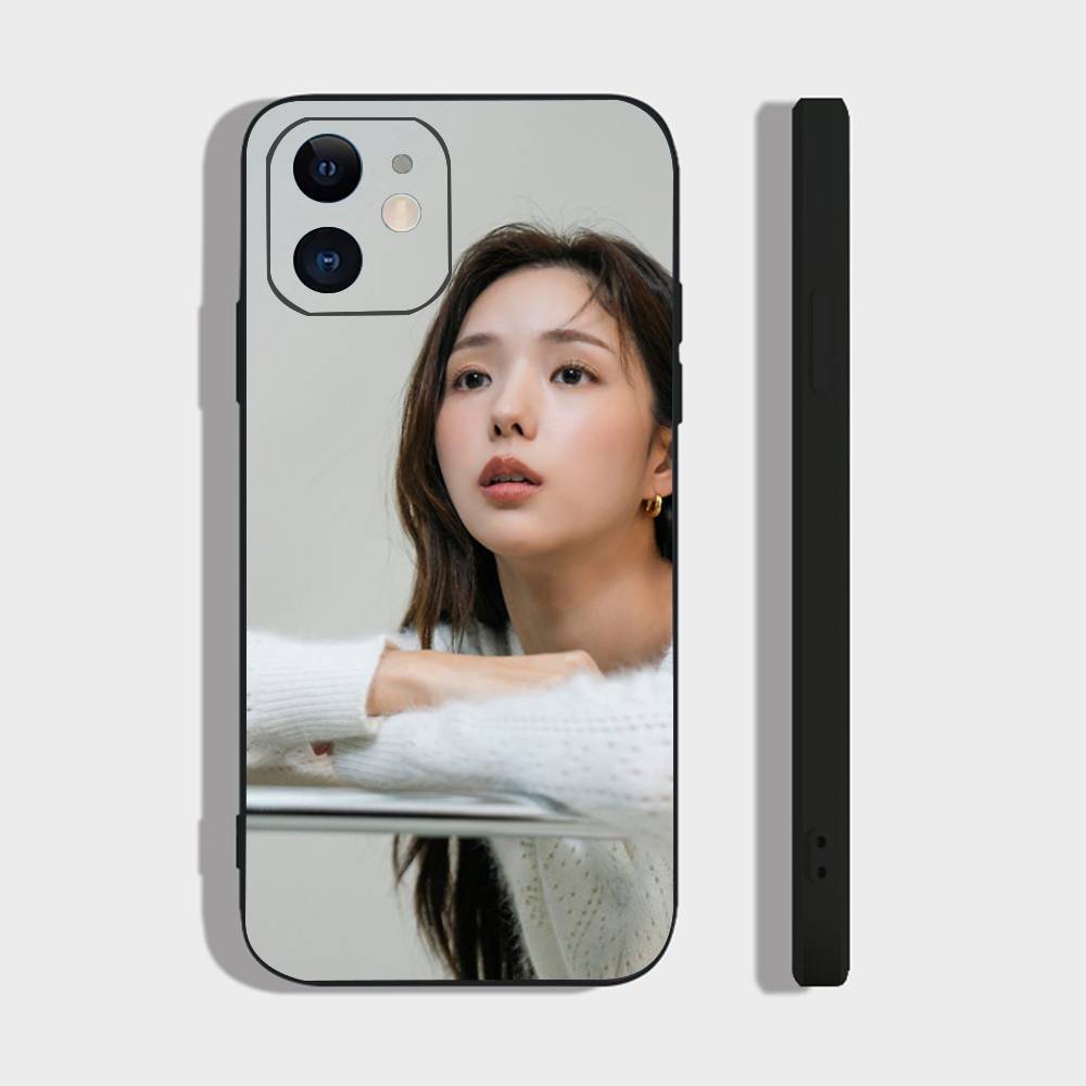 Чехол для телефона корейской знаменитости S-SOOBIN CHAE для IPhone 17 Air 16 15 14 13 Pro Max 11 12 Черный силиконовый чехол