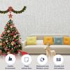 50cmX2.8/10m Linen 3D Foam Wallpaper Self-adhesive PVC Solid Color Thickened Waterproof Background Wall Renovation Wall Stickers