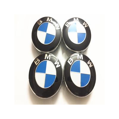 4X-68мм Колпачки ступицы колеса BMW с эмблемой Подходят для большинства моделей 1 3 5 7 Серии X1 X3 X4 X5 X6