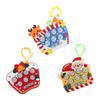 Game Keyring Mini Whack-a-Mole Machine Christmas Quick Push Bubble Game  Learning/Educational Toys