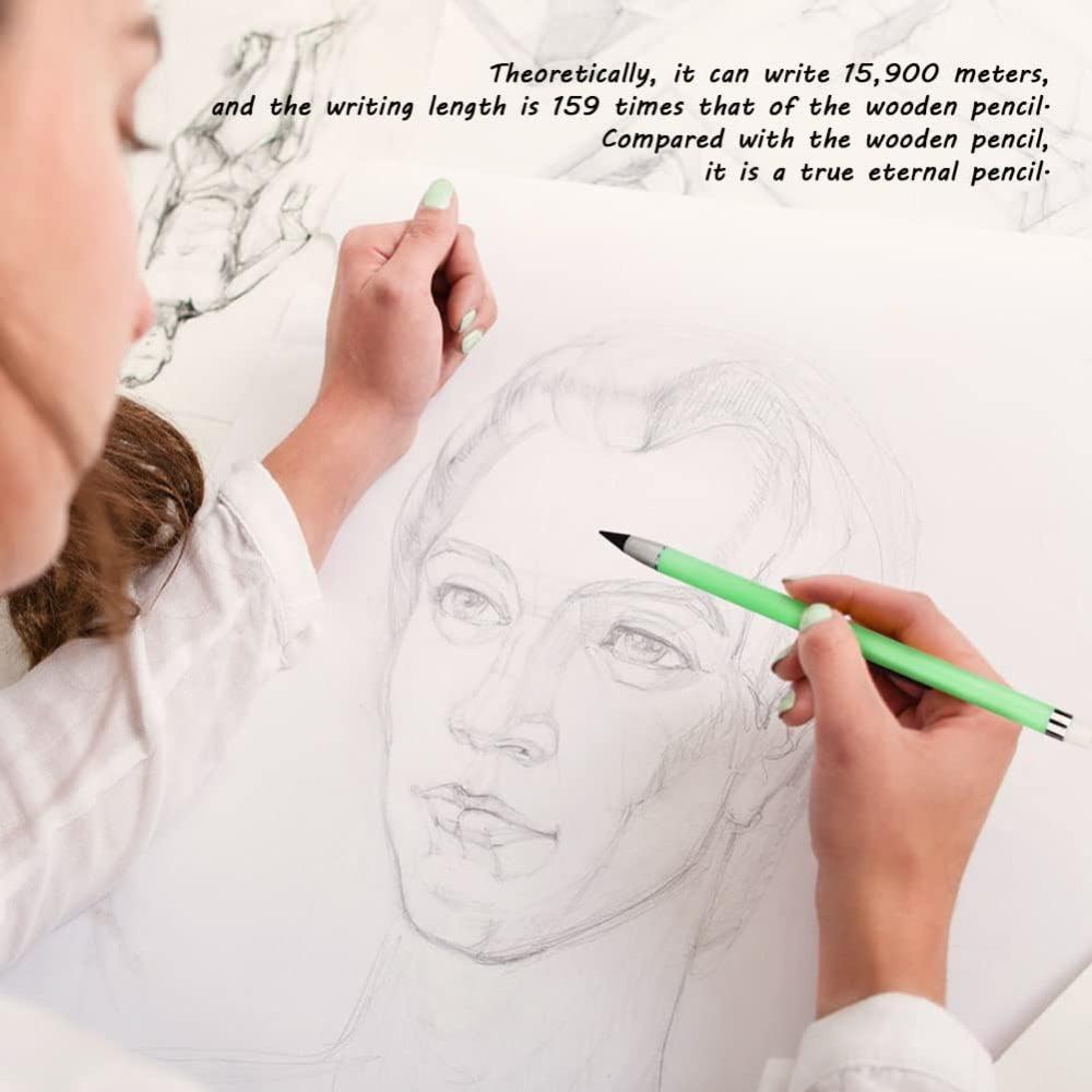 Канцелярские товары Вечный карандаш Однотонный Вечный карандаш Карандаш для неограниченного письма Письмо