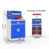 Heavy-Duty Metal Tool Storage Cabinet for Workshop and Garage.