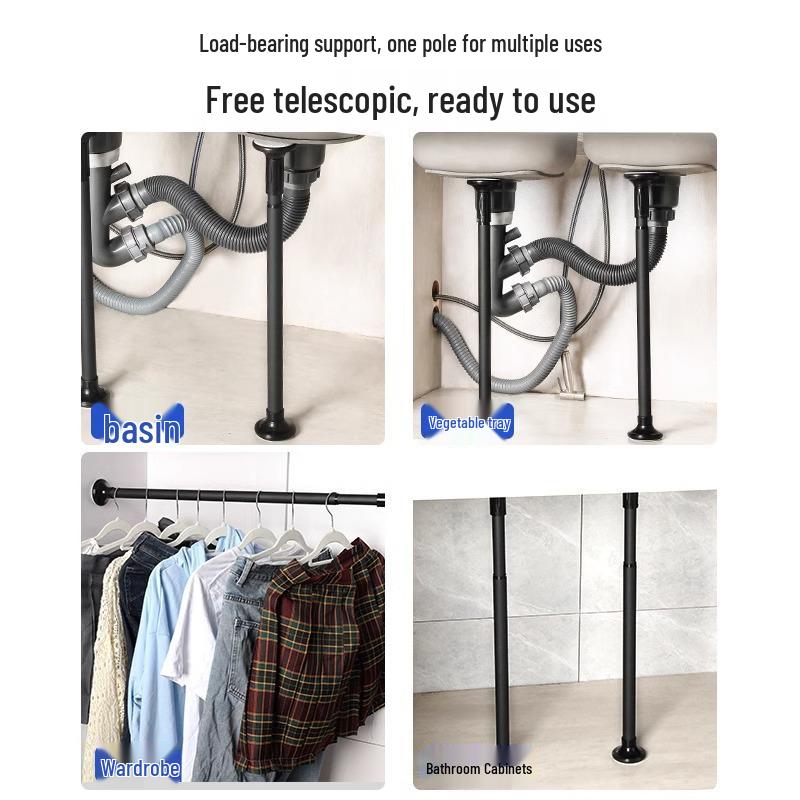 Регулируемый опорный кронштейн из нержавеющей стали для несущих столешниц