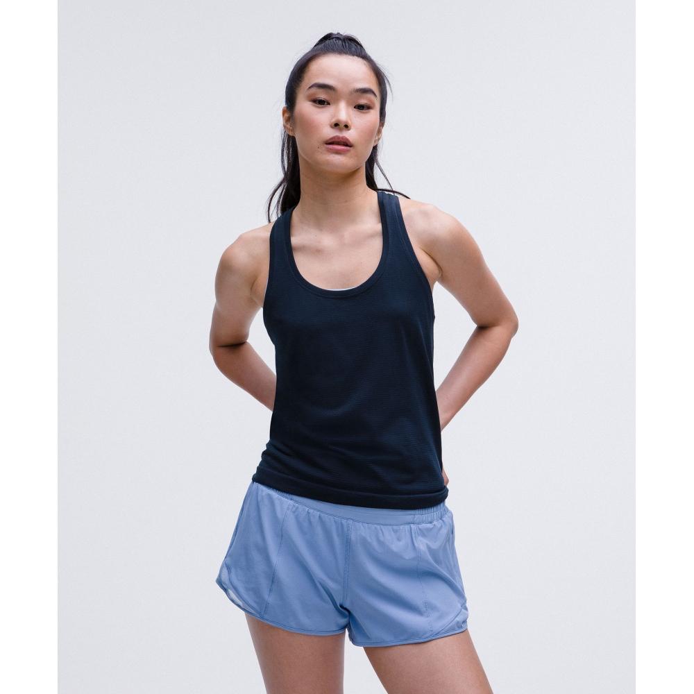 Lululemon Майка-борцовка Swiftly Tech 2.0, длина талии, настоящий темно-синий настоящий темно-синий