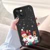 Рождественский чехол для iPhone 11 13 12 14 15 16 Pro Max XR XS Samsung A15 A55 A05 Redmi 12 13C OPPO A16 A18 A60 Reno 11 Vivo Y17S Y12 infinix note