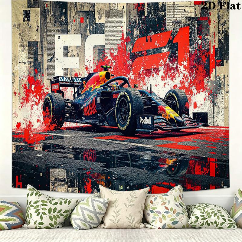 Настенный гобелен F1 Эстетичный настенный подвес Печатная ткань Одеяло Декоративные гобелены для спальни гостиной Домашний декор