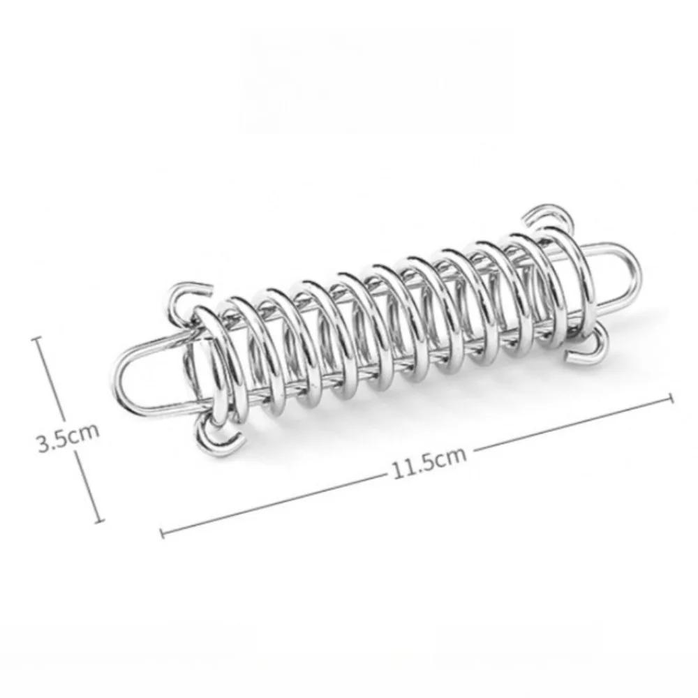 Durable Anti - Rust Tent Wind Rope Buckle Heavy - Duty Camping Rope Fastener for Outdoor Canopy Ground Fixing Hardware