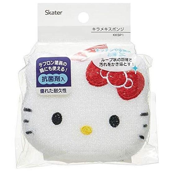 Skater Kirameki Kitchen Sponge Tawashi Hello Kitty Sanrio KKSP1