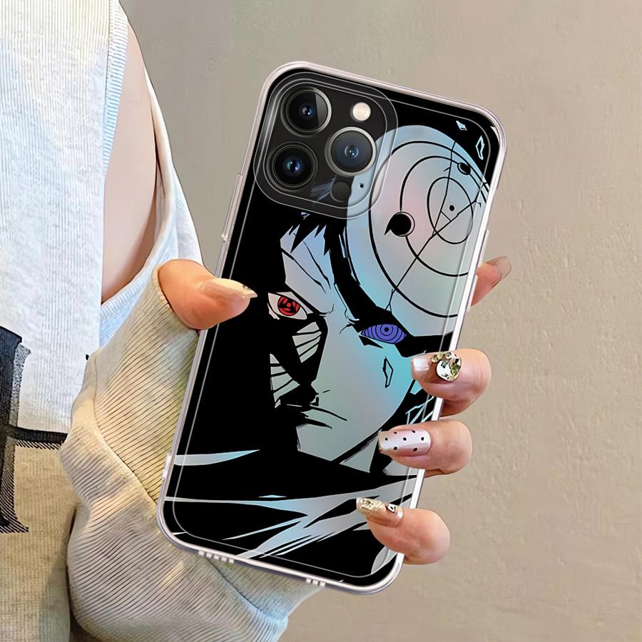Крутой чехол с аниме-персонажами для iPhone 12 Mini XR 16 15 14 Plus 13 12 11 Pro MAX 7 8 16e Мягкий чехол для телефона