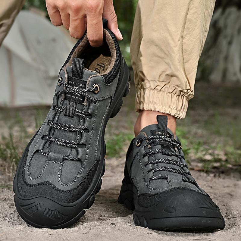 Модные мужские кроссовки из натуральной кожи для спорта, мужская повседневная обувь для путешествий, отдыха, прогулок, скалолазания, мужская обувь для отдыха на природе, походов и туризма
