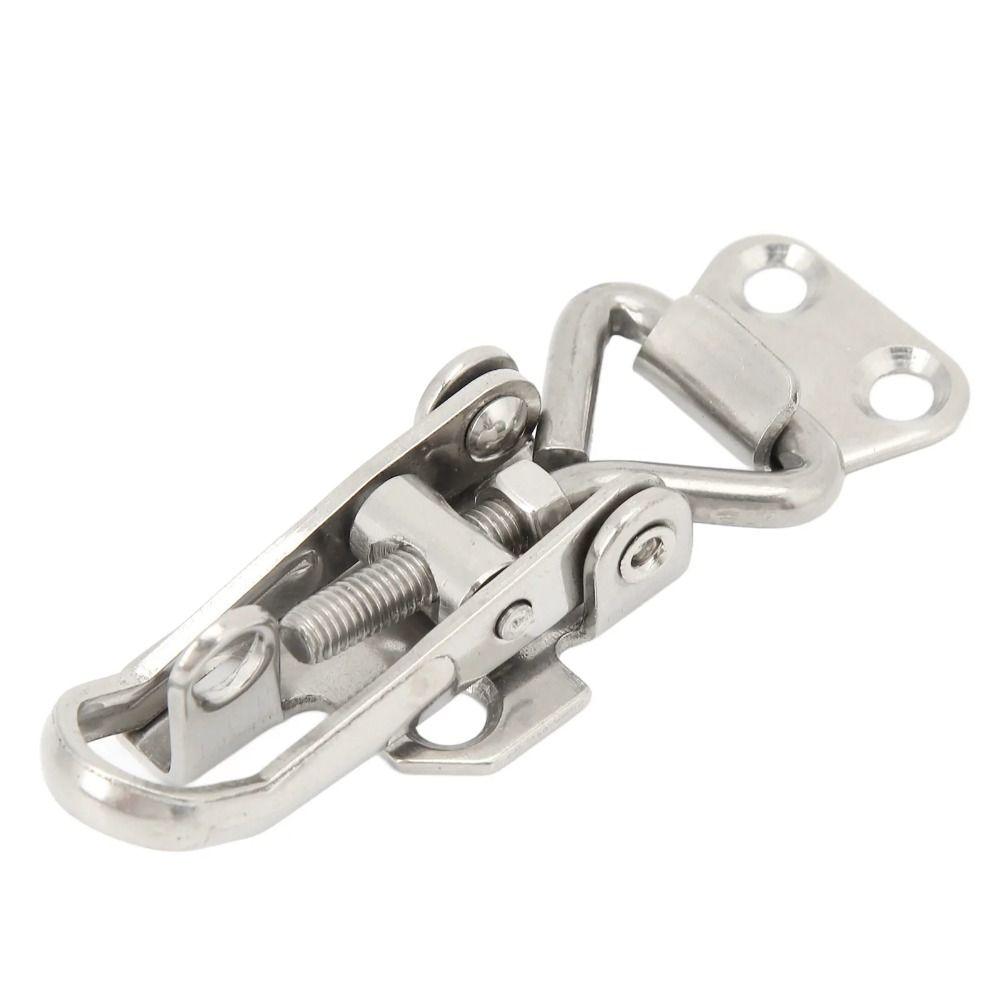 304 Stainless Steel Deck Hasp Lock Quick Clamp Marine Clamp Lock For Boats Yachts Lockers