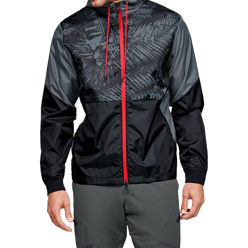 Under Armour Project Rock Training Sports Jacket Мужская Верхняя одежда Черный 1351527-001