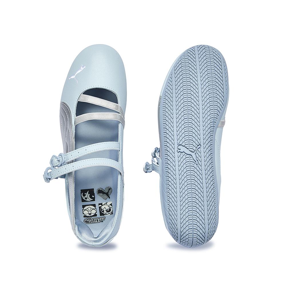 Puma X СУПЕРКРОШКИ Туфли Мэри Джейн Женские Сине-Серебристые 408103-01