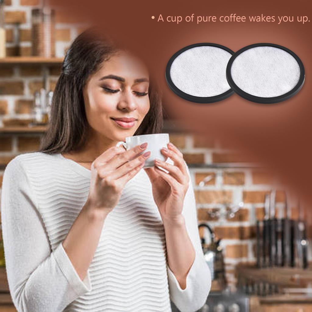12 Pack Coffee Water Filter Disk Replacement Filter Coffee Filter Compatible with Mr.Coffee Maker
