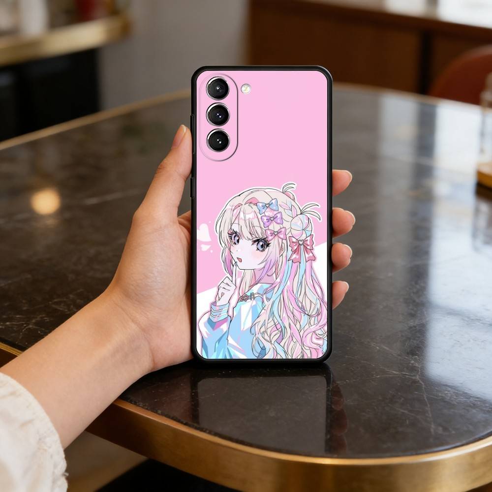 Чехол-кейс Game Needy Girl Overload для Samsung Galaxy S21 S25 FE S24 S23 Ultra S20 S9 S22 Plus S10, ТПУ