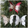 30cm Glitter Butterfly Christmas Decoration Fake Butterfly Ornament For Home Decoration Xmas Tree Pendant Navidad 2026