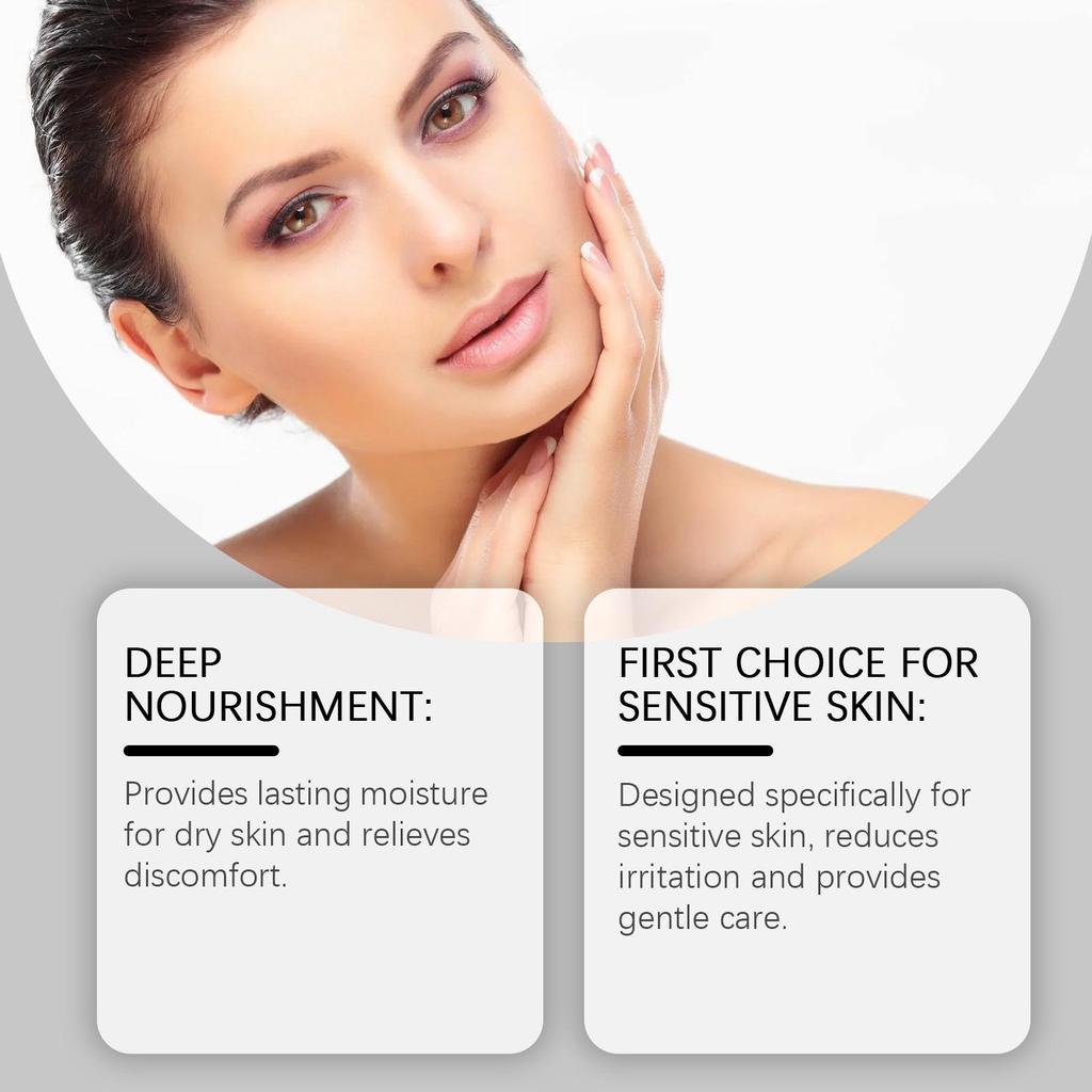 OCEAURA Beef Tallow Moisturizing Cream - Hydrating Face & Body Moisturizer. Gentle Nourishment for Your Skin.