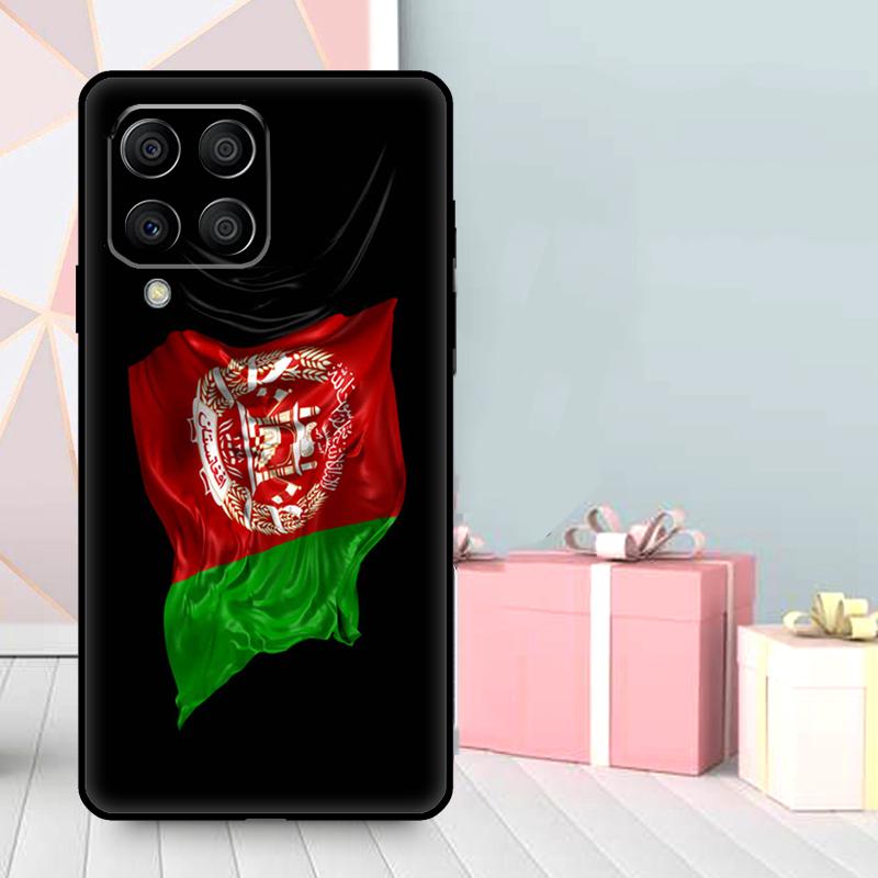 Флаг Афганистана Чехол Для Samsung Galaxy M16 M31 M21 M13 M33 M53 M15 M35 M55 M36 M56 M12 M32 M52 M14 M34 M54