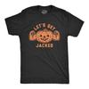 Funny Jacked Pumpkin Halloween Shirt, Men's Costume
