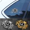 nlvc3 For Mitsubishi Ralliart Xpander Outlander Colt Lancer EX Outlander ASX Competition Metal Car Badge Sticker Body Trunk Decoration
