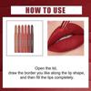 Long-Lasting Matte Lip Crayon Set  Nourishing, Easy-to-Use Lip Liner & Fillers in Natural Shades for All-Day Perfect Lips