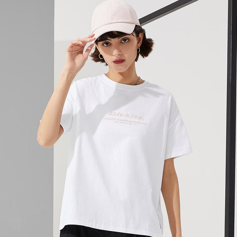 Dickies Straight Fit T Shirt Unisex White DK010393C4D