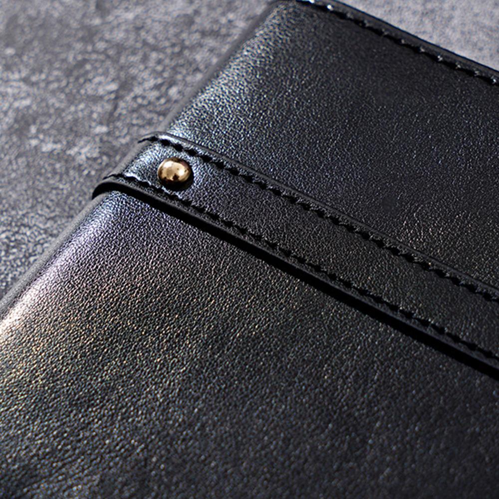 (Logo Can Be Engraved) A5 Business Work Plan, 2024 Student Leather Notebook, Lined/blank Inner Pages, Diary, Notepad, Record Book