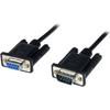Câble Null Modem Croisé Série RS232 DB9 - STARTECH - 1 M - Noir