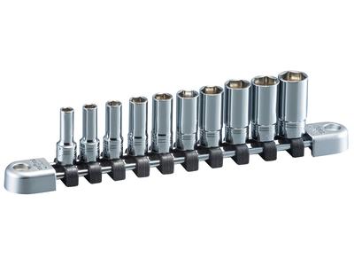 Kyoto Tool Головка Nepros NTB2M10A (КТК) 6.3SQ Полуглубокий набор, 10 предметов, шестигранный,