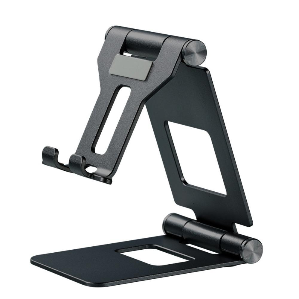 Aluminum Alloy Desktop Holder Stand Silicone Folding Stand Portable Mobile Phone Stand Desktop