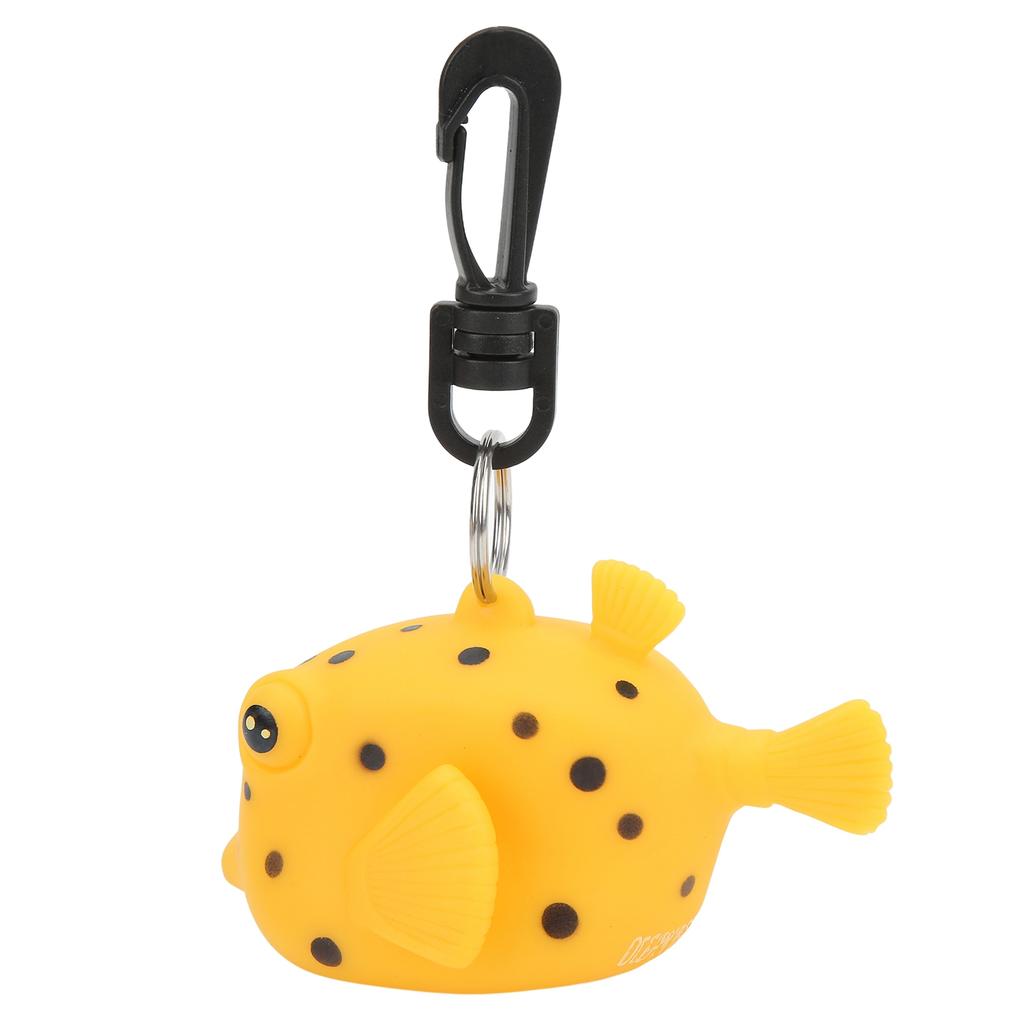 Мультяшная рыба Защитная крышка мундштука для дайвинга Зажим для регулятора второй ступени Желтый