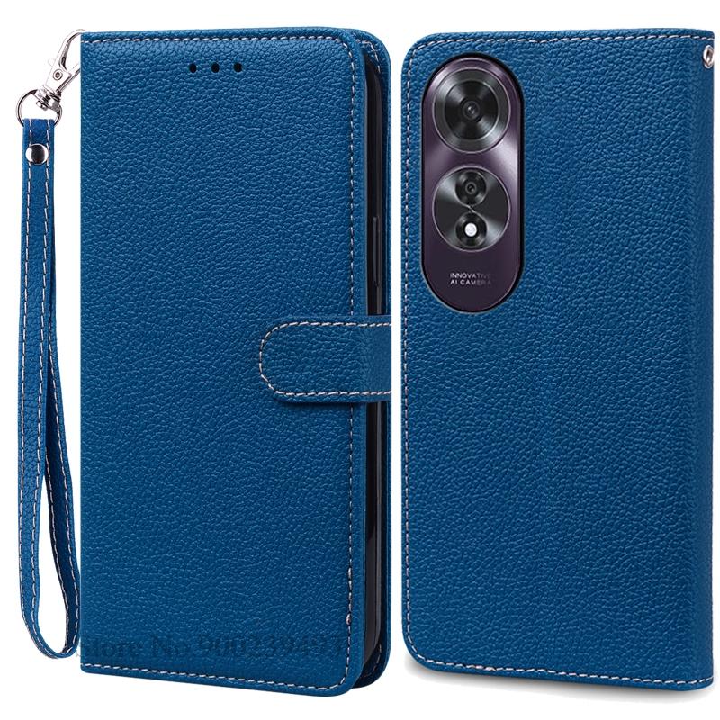 For OPPO A60 4G Case Wallet Flip Leather Case For OPPO A60 Cover Book Fundas For Oppo A60 Mobile Case Coque Shell