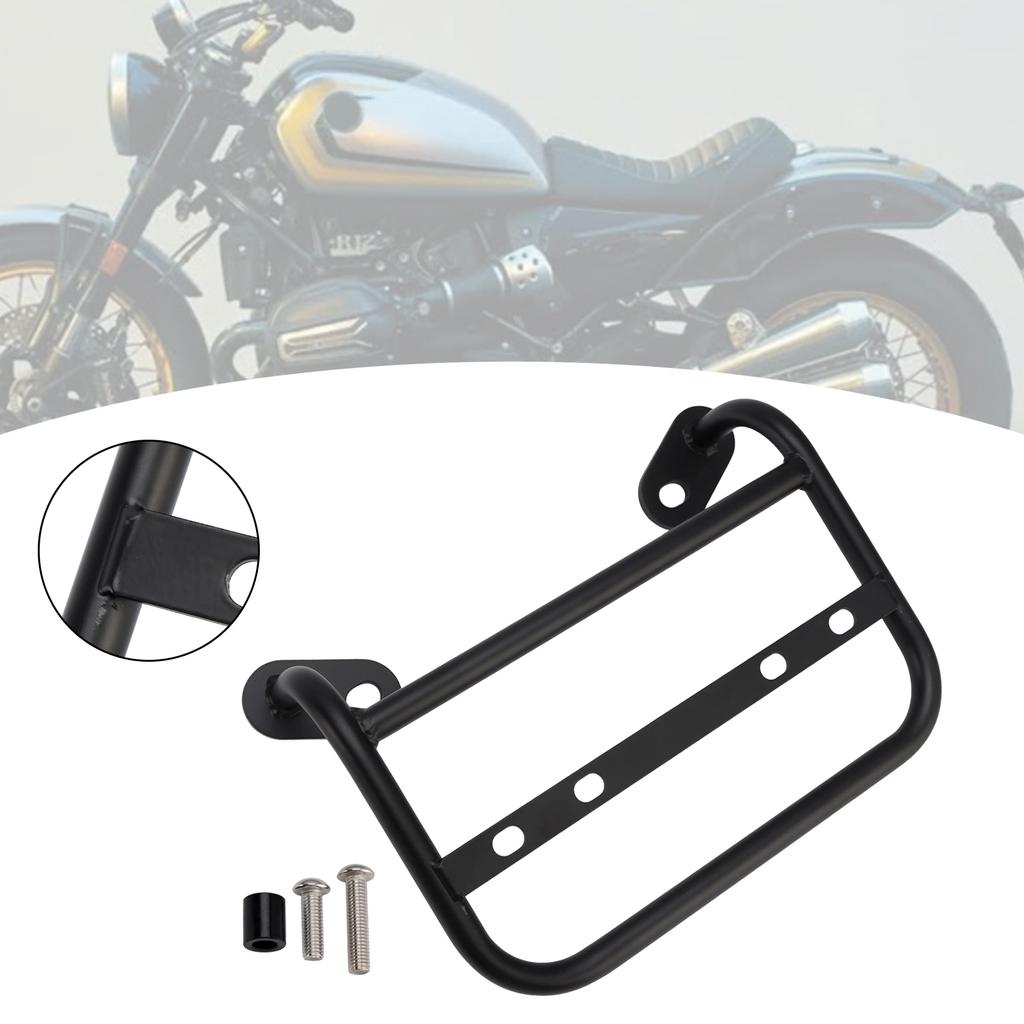Крепление для боковой сумки на багажник Черная сталь Для Bmw R12 2024-2025