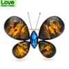 Beauty Butterfly Brooches For Women New Design Resin Insects Office Party Brooch Pins Gifts