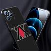 Чехол для телефона «Аниме Hunter x Hunters» для Apple iPhone 12 13 Mini 11 Pro Max XR X XS MAX 8 7 6S 6 Plus SE 5S 5 2020, черный чехол