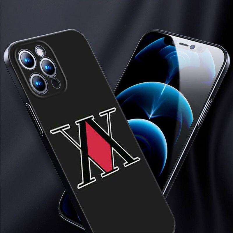Чехол для телефона «Аниме Hunter x Hunters» для Apple iPhone 12 13 Mini 11 Pro Max XR X XS MAX 8 7 6S 6 Plus SE 5S 5 2020, черный чехол