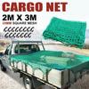New Green Strong Heavy Duty Luggage Mesh Netting Car Large Heavy Universal Durable Cargo Net Truck Trailer Cover 2x3m