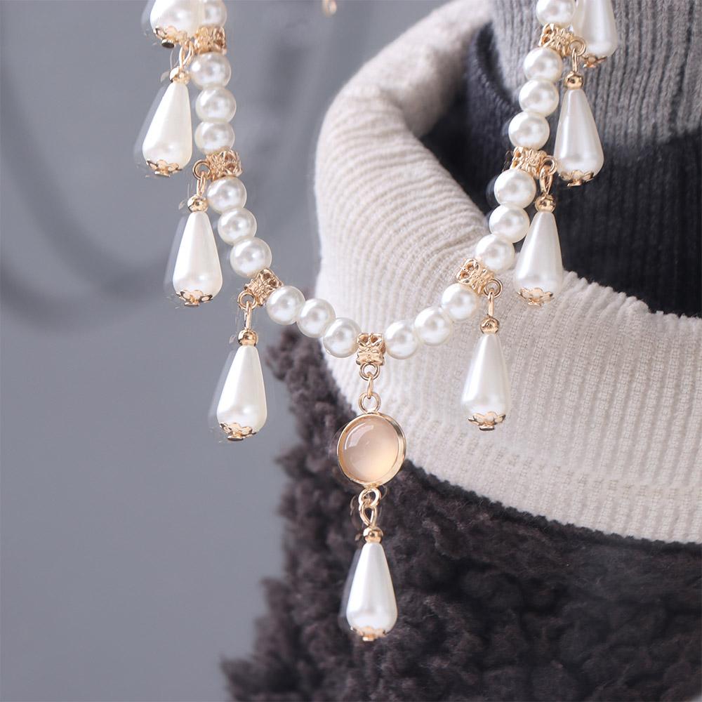 Винтажные ожерелья Ханфу Изысканное ожерелье Ципао Ретро Ожерелье в китайском стиле для женщин