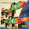 Shark Bazooka Aerodynamic Soft Gun Can Fire Bullets Long Range Bazooka Mortar Boy Toy