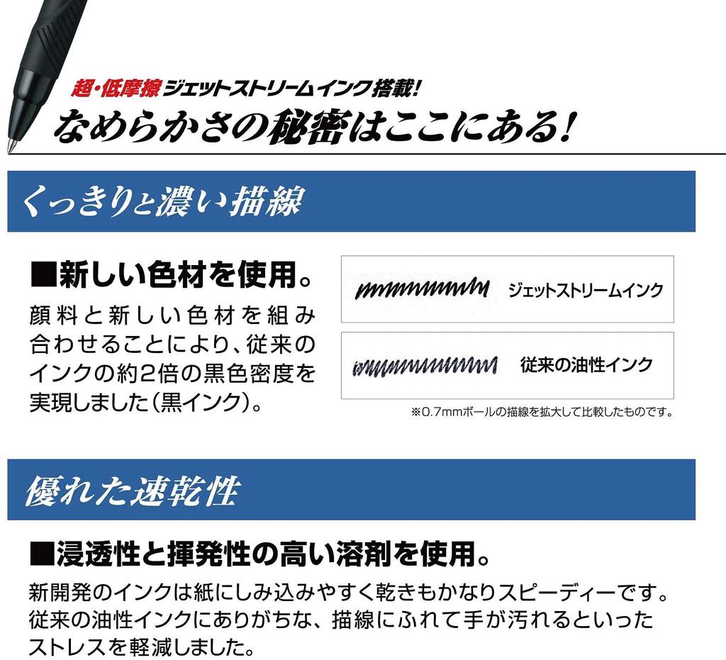 Многофункциональная ручка Mitsubishi Pencil Jet Stream Limited Happiness Color 2 Color Set 4&1 0.5