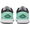 Jordan Air Jordan 1 Винтажные Баскетбольные Кроссовки Мужские Низкие Зеленый/Белый 553558-131(Команда56-)