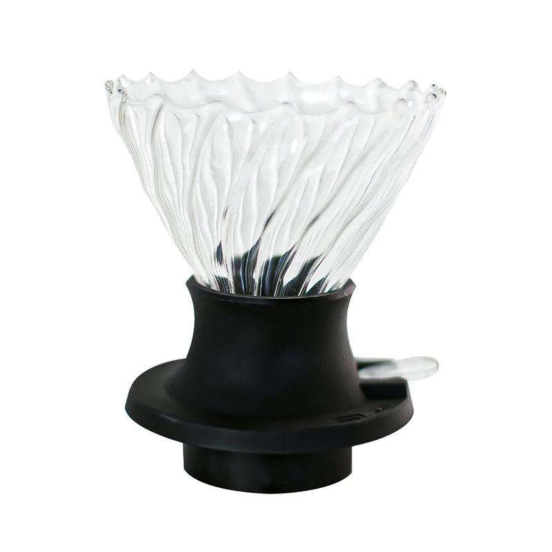 Reusable Glass Coffee Immersion Dripper Filtration Cup Hand Brewing Coffee Maker Filtration For Home Office Restaurant Coffee Shop Use