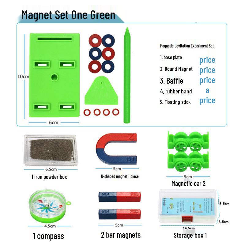 Набор для магнитных экспериментов для учащихся начальной и средней школы