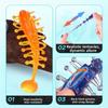 4Pcs/Set Floating TPE Material Lure 6cm 2.3g Soft Fishing Lure  Fishing Accessories