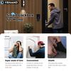 YRHAND TTlock Password Smart Fingerprint Digital Card Inteligente Tuya Electronic Portable IP66 Lock Boxes For Smart Home