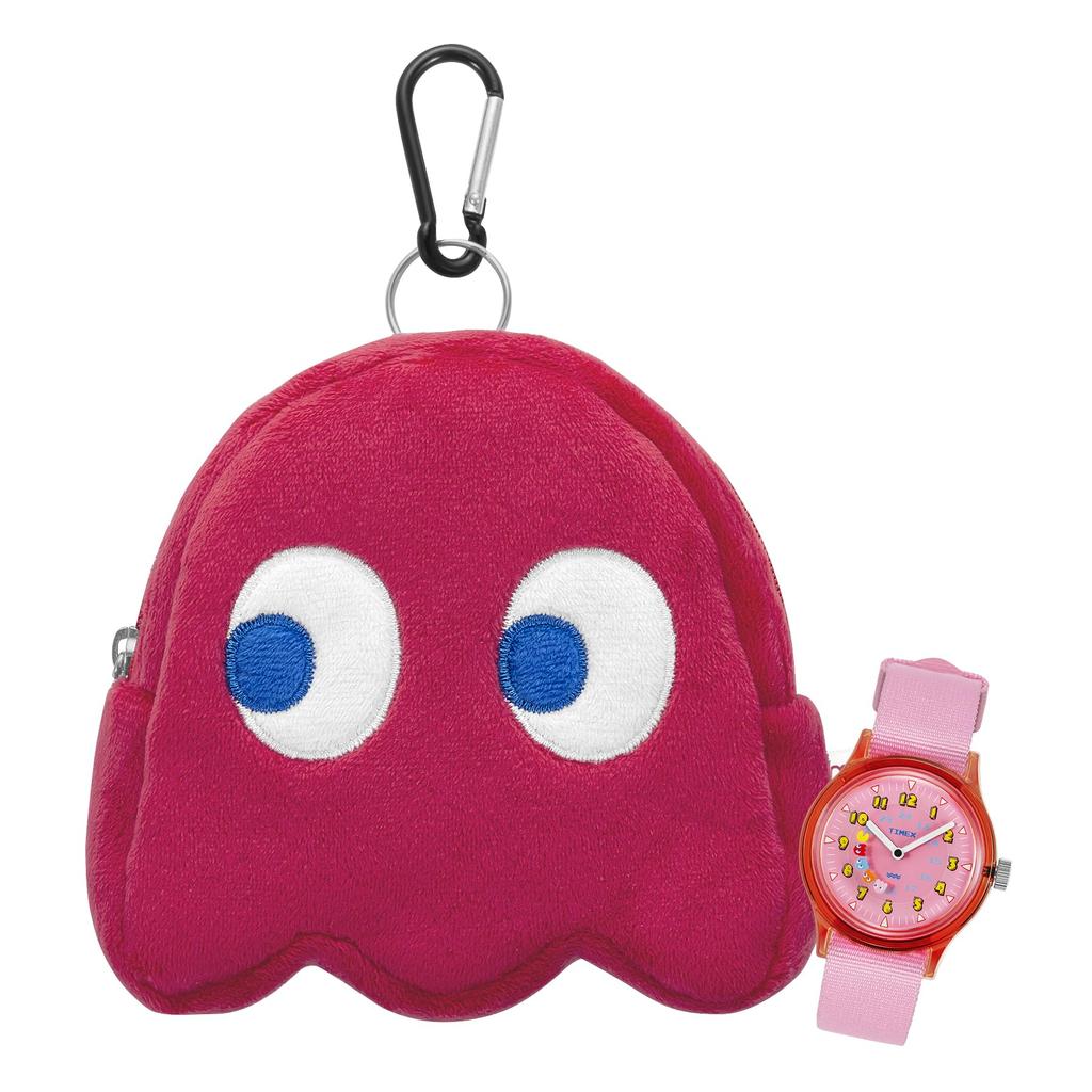 PAC MAN Кемпер Розовая Смола 3 АТМ Водонепроницаемые TW2V93900 Розовые [TIMEX] Часы, Циферблат, Пластик, Кварцевые, Устойчивые, 36мм,
