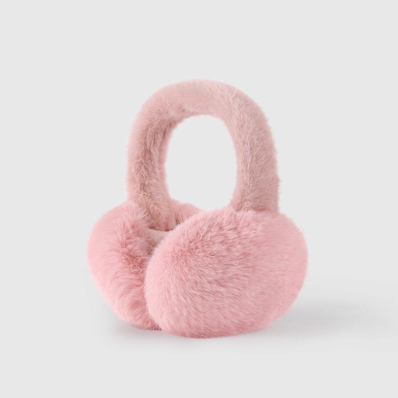 Женские зимние плюшевые складные наушники – милые и теплые для холодной погоды