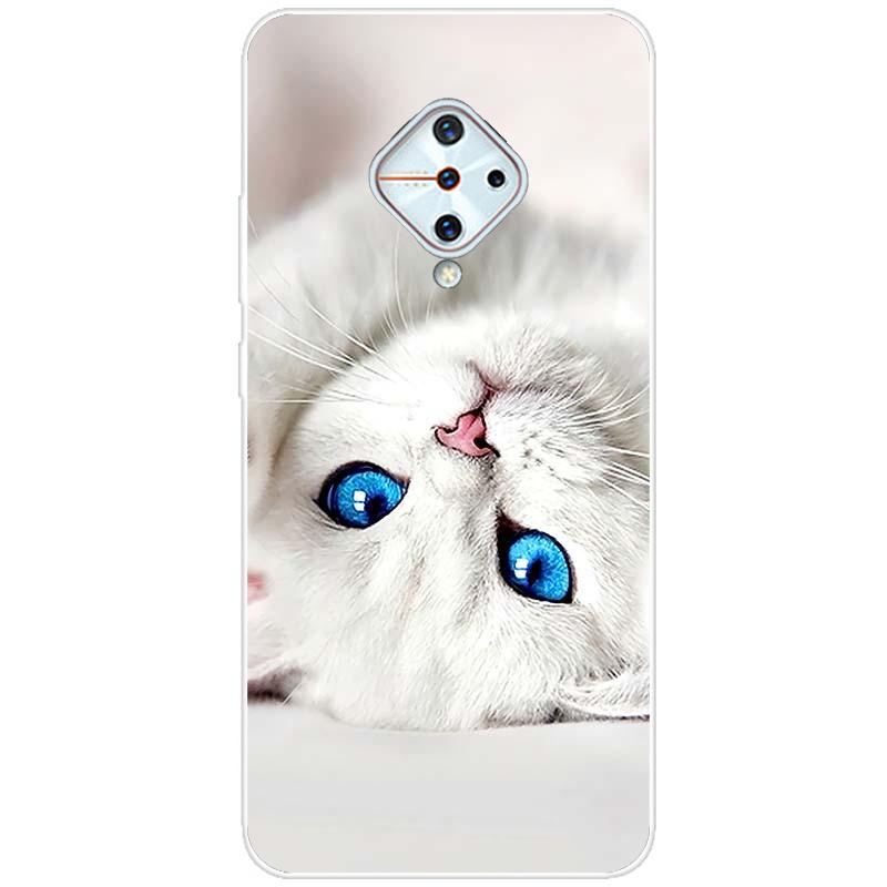 Чехол для Vivo V17 Чехол для Vivo 1920 TPU Чехол Силиконовый Мягкий TPU Мультяшный Чехол для телефона Vivo v17 Россия Vivo S1 Pro Funda V1945A