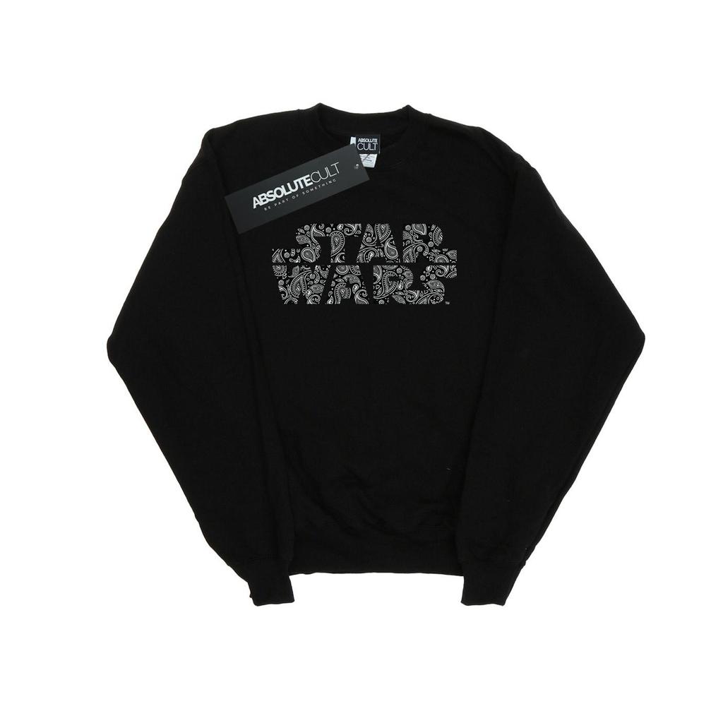 Star Wars Mens Paisley Logo Sweatshirt